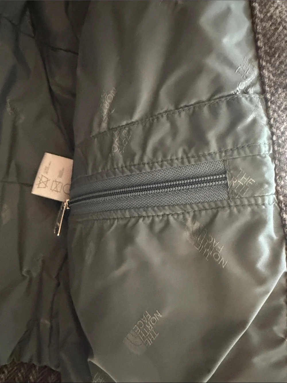 Vintage 1980s The North Face Made USA Wool Herringbone Jacket